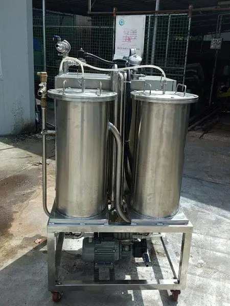 工业油冷却油水分离设备 不锈钢溶气气浮机 小型微型 厂家 氿汐源