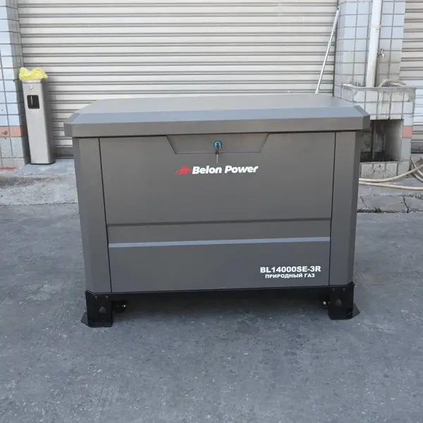 10KW 三相 380V 低噪音天然气发电机组 出口俄罗斯家庭备用