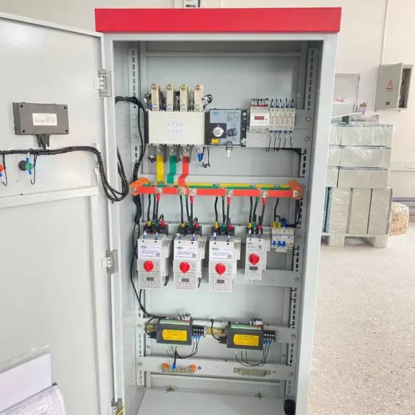 水泵变频控制柜成套定制 风机plc控制器可编程电气柜