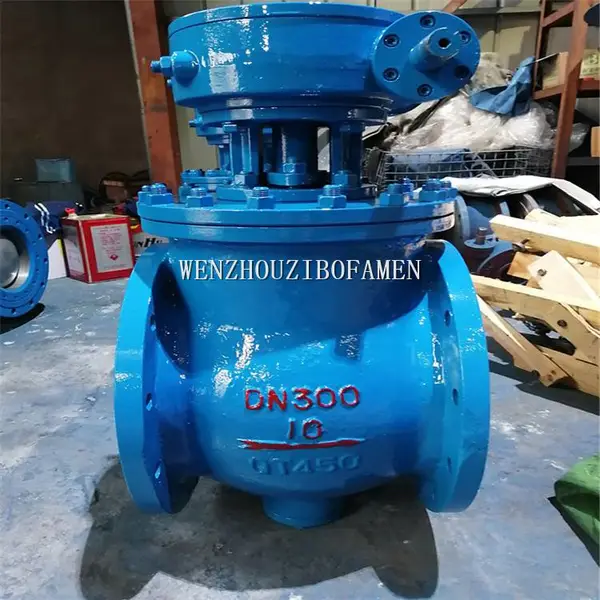 铸钢上装式偏心半球阀 DYQ340F-16C DYQ340H-16C 市政供水偏心半球阀