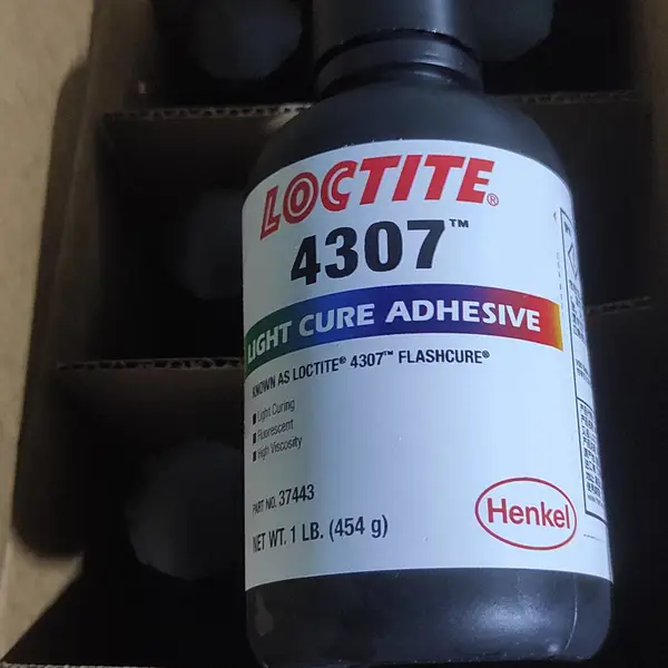汉高乐泰胶LOCTITE 4307用于圆角固化或表面固化的粘接应用1LB