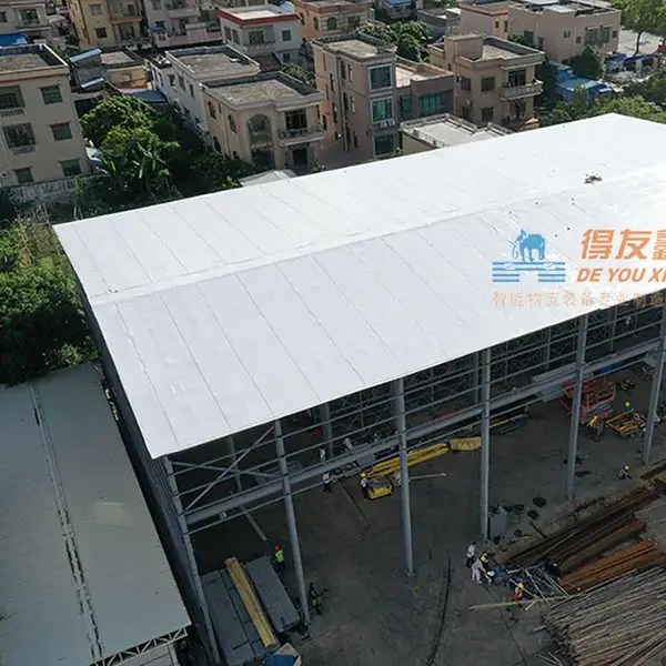 库架合一整体式自动化立体仓库定做公司 库架一体式自动仓库