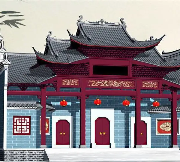 祠堂设计公司、祠堂设计,宗祠设计,祖堂设计