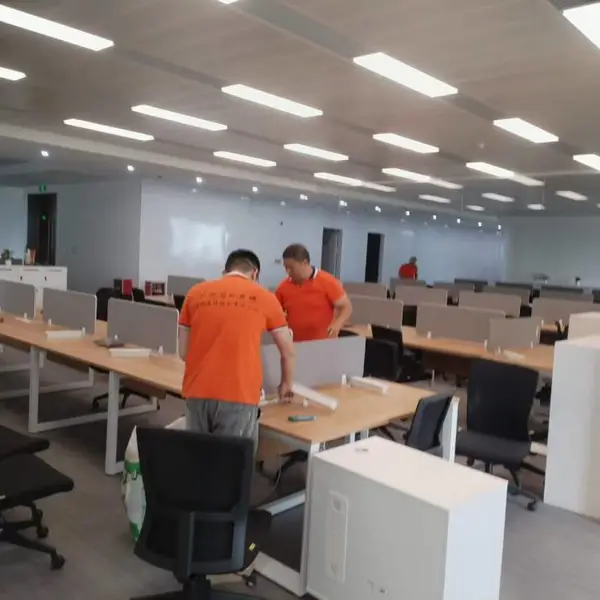 广州家具安装|办公室屏风拆装,隔断移位上门服务