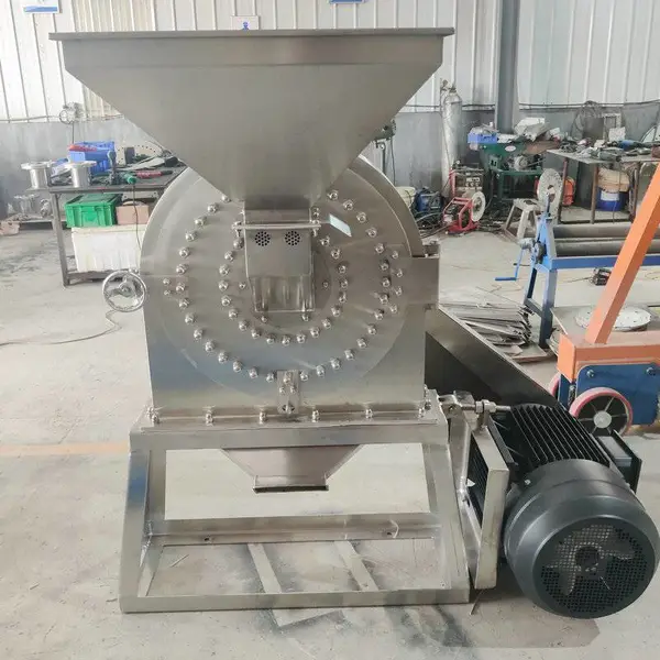 山东大贯不锈钢湿大米粉碎机 FS600型干湿大米粉碎机