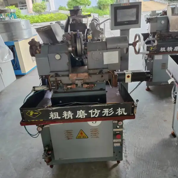 二手300MM仿形磨边机 玻璃车边机 中航仿形机