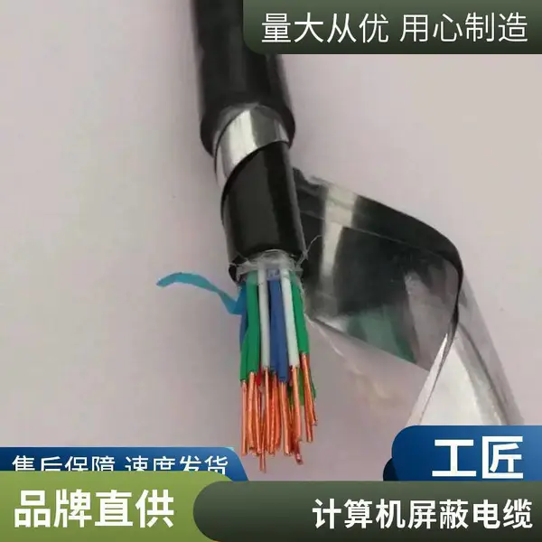 计算机数据电缆ZR-DJVP2VP2-22 2*2*1.5 电缆厂家销售