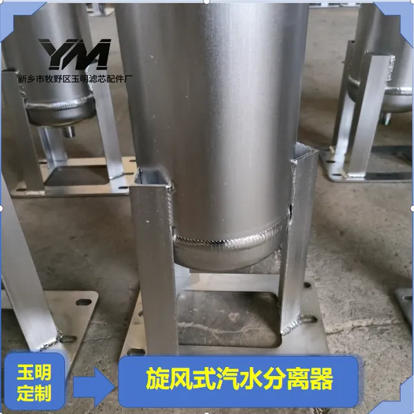旋风式汽水分离器低温保温款北方户外蒸汽管路脱水设备