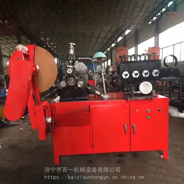 百一波纹管成型机 小型制管机 镀锌钢带卷管机