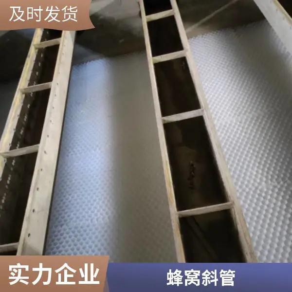青海班玛污水沉淀池六角斜管