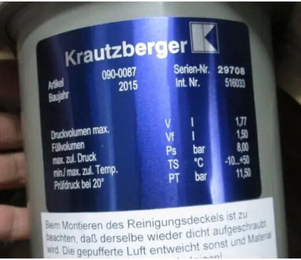Krautzberger 持式喷枪KS 5