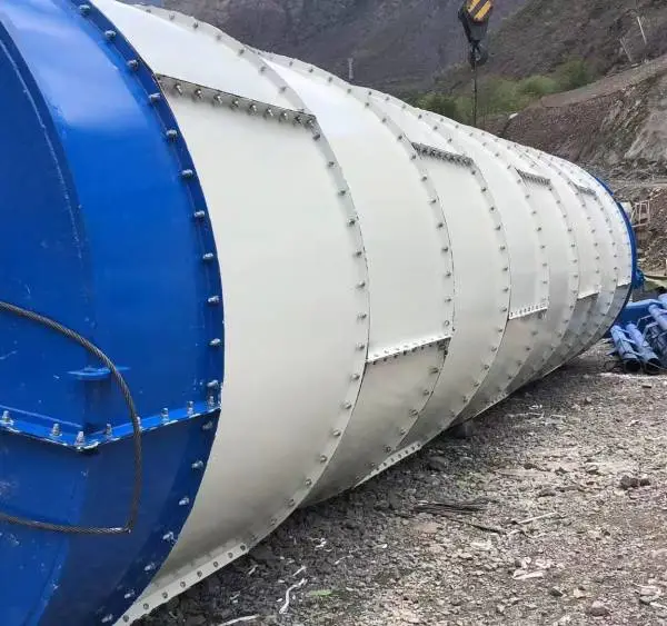 水泥罐 片状式 200吨水泥仓供应商 支持定制 加厚材质
