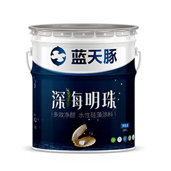 蓝天豚深海明珠 多效净醛 水性硅藻泥涂料,厂家硅藻泥,儿童房环保壁材
