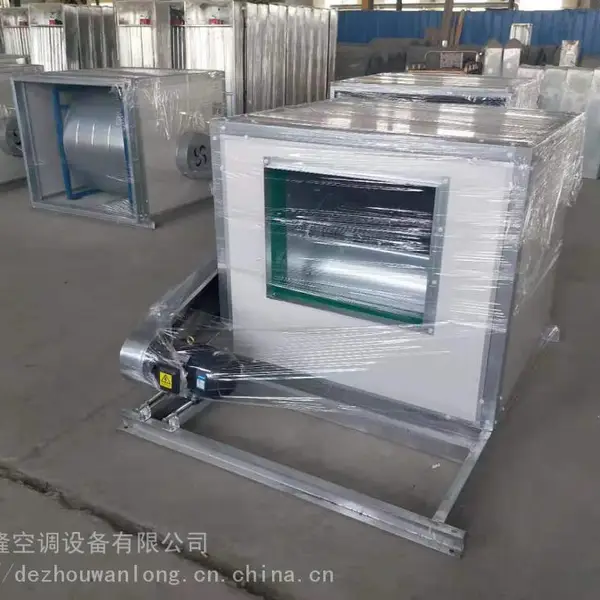 山东消防排烟风机箱-HTFC柜式离心风机-选德州万隆空调设备