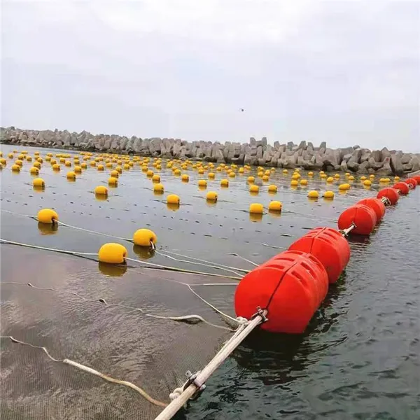 库区拦船索警示线浮排配套浮体 pe材质实心泡沫填充圆柱形拦截浮筒