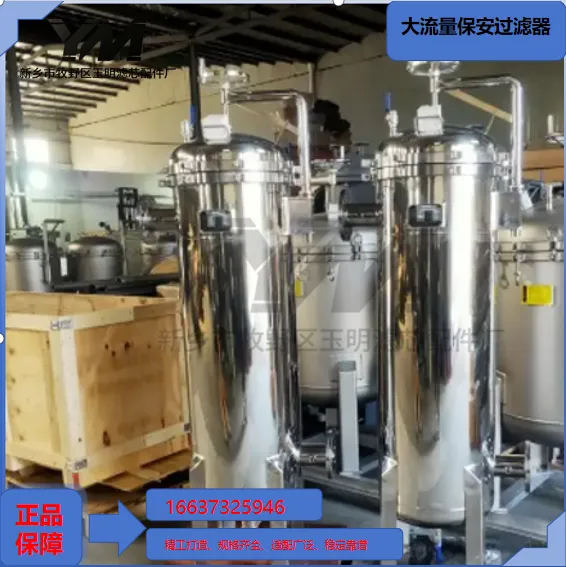 大流量保安过滤器 大型供水机组大流量保安过滤器