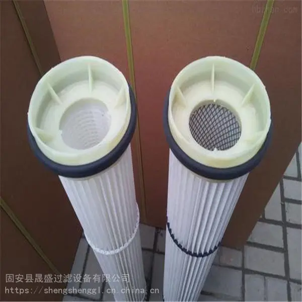 可定做 除尘滤筒塑料盖六耳卡盘快拆式除尘滤筒滤芯-晟盛过滤