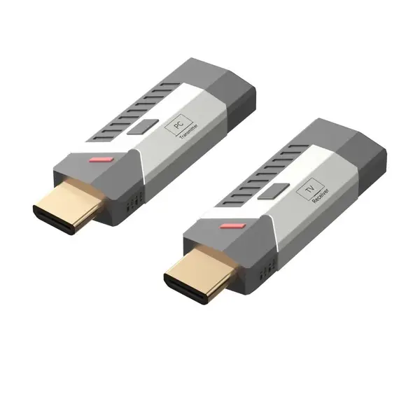 HDMI无线延长器迷你小巧1080P分辨率传输50米,HDMI无线传输器
