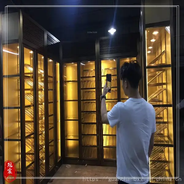 厂家供应 不锈钢酒柜设计电子酒柜设计红酒柜定制酒柜定制酒窖加工