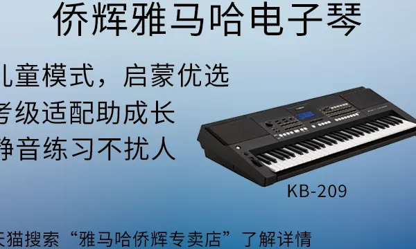 闵行区YAMAHA家庭电子琴厂家 上海侨辉经贸供应