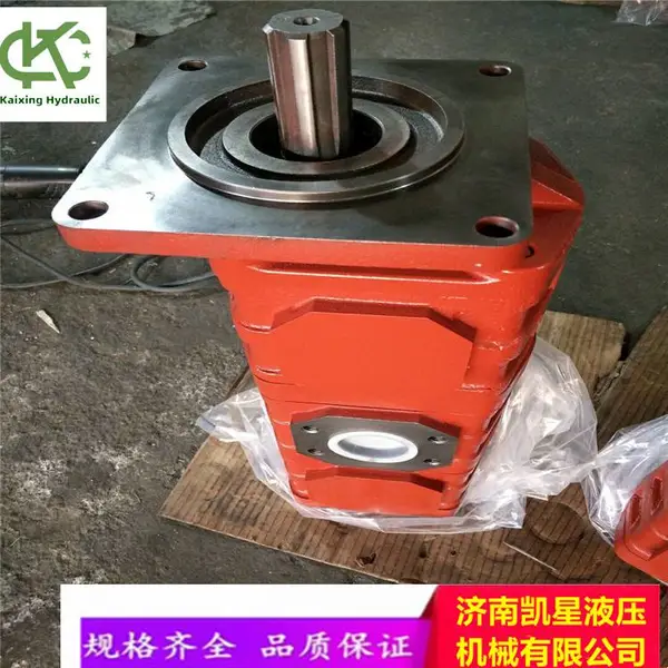 凯星长江液压齿轮泵总代理销售CBGJ汽车吊专用高压双联泵