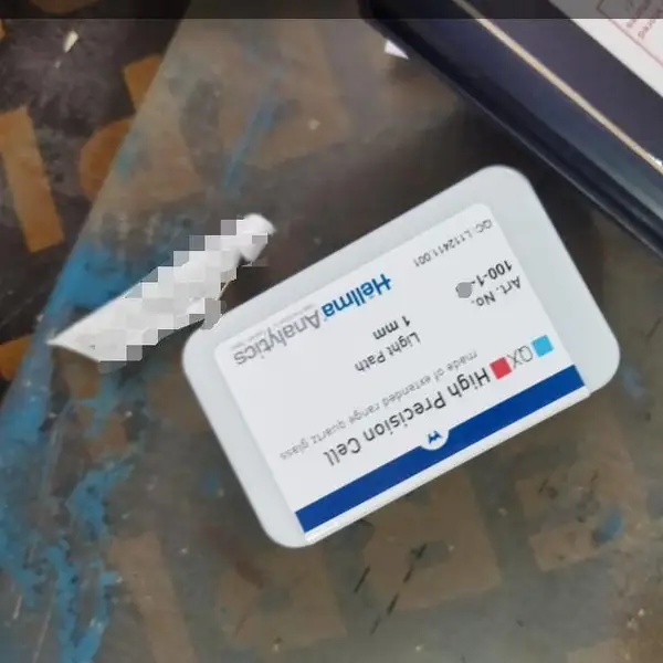 德国Hellma 1767008510-40 石英流通比色皿 高精度光谱分析设计