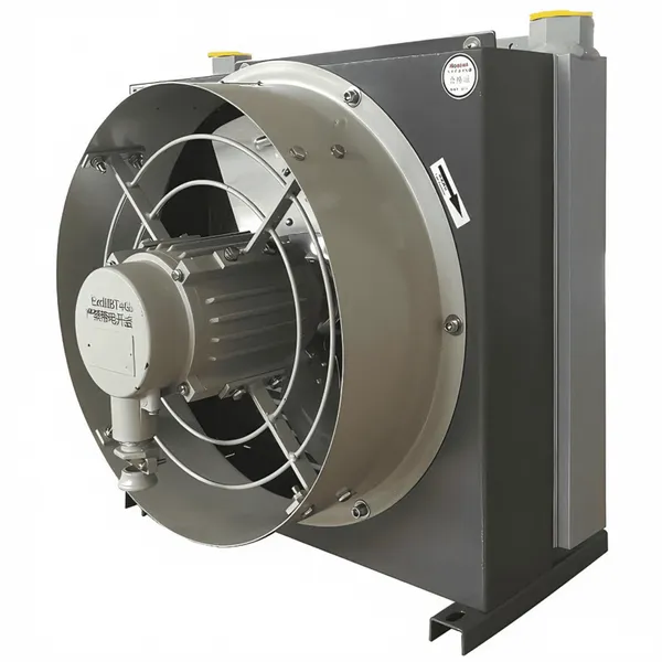 HX-HD18140FB板翅式铝合金散热器-风冷式油冷却器-瀚轩流体科技