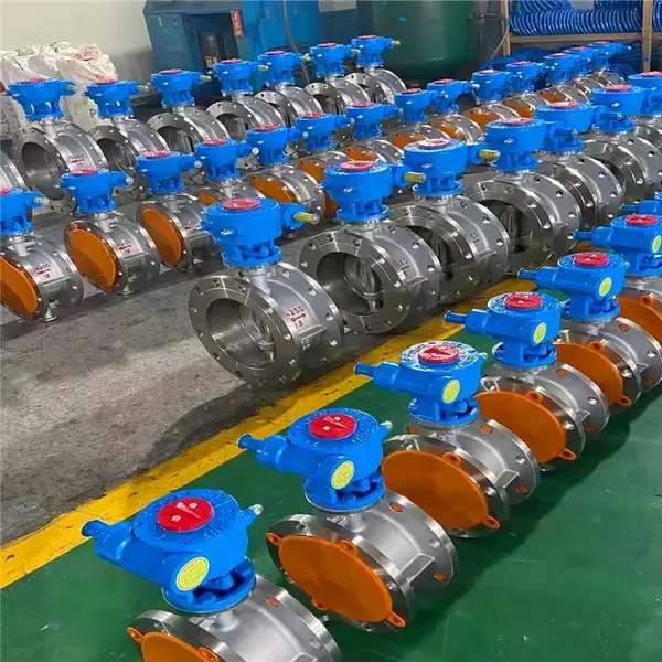 D343H-25C DN1000硬密封铸钢体法兰蝶阀 硬密封蝶阀