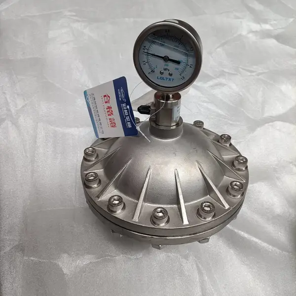 不锈钢螺纹脉动阻尼器GHMZ-16P膜片式脉冲阻尼器