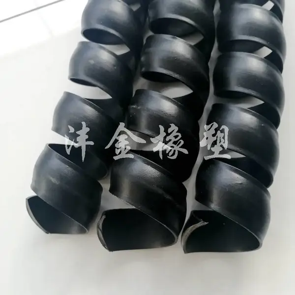 聚丙烯PP螺旋保护套 机械胶管缠绕保护套 矿用胶管螺旋保护套