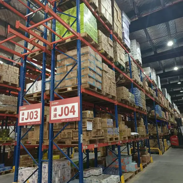 河南郑州农产品货架农产品货架物流仓库横梁货架源头厂家