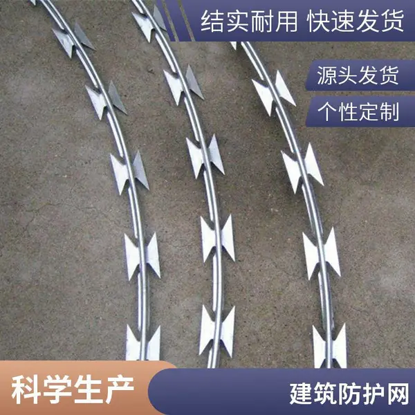 厂家定制 防盗刺丝批发 安装在工矿企业周边围墙上