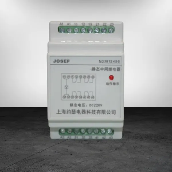 JOSEF约瑟 SRS-230VAC-4Z-16A中间继电器 板后接线 可靠性高 接线简单