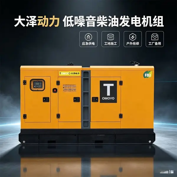 仙桃40KW柴油发电机低噪音发电机