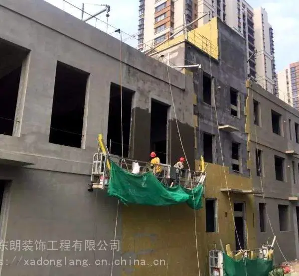 陕西西安咸阳外墙保温施工,外立面EPS挤塑板岩棉保温,东朗保温施工公司
