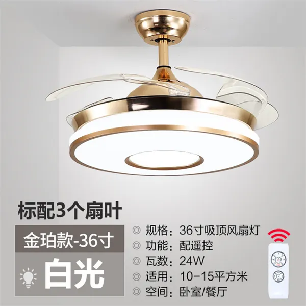 芯鹏达LED风扇灯可装饰吊灯卧室多功能灯具客厅XPD-FS10