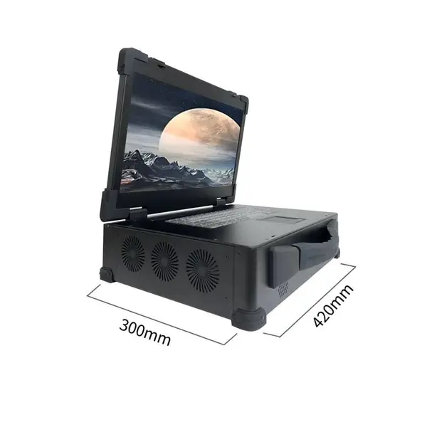 GITSTAR 集特17.3英寸上翻加固工业便携机GDC-7001飞腾D2000多串口