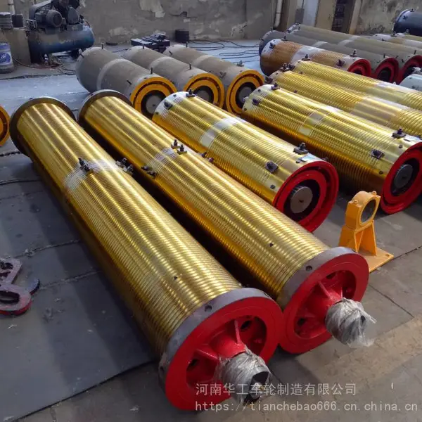 卷筒组亚重 Φ500*1500 抓斗专用型 国标 非标 钢丝绳卷筒组 钢板卷制