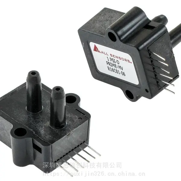5 PSI-D-HGRADE-MV毫伏输出差压35Kpa压力传感器Amphenol