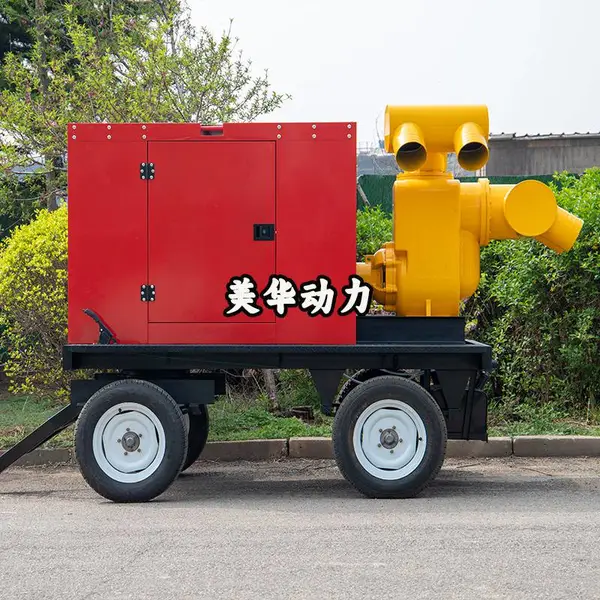 移动泵车 市政排水泵 柴油机驱动 水泵生产厂家