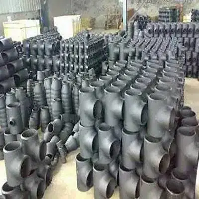 沧州厂家供应 承插/厚壁/大口径三通 45CrMo合金钢材质 按需定制