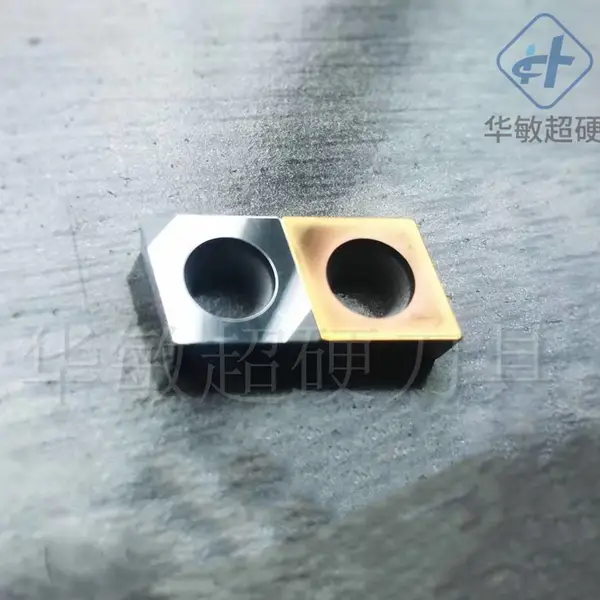 焊接复合式cbn刀具立方氮化硼精加工刀片型号CNGA1204