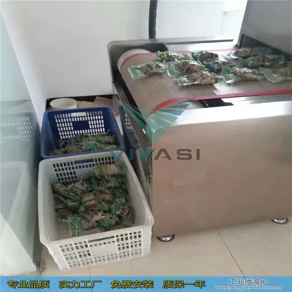糕点微波杀菌设备 点心杀菌机 适合包装食品 威雅斯制造