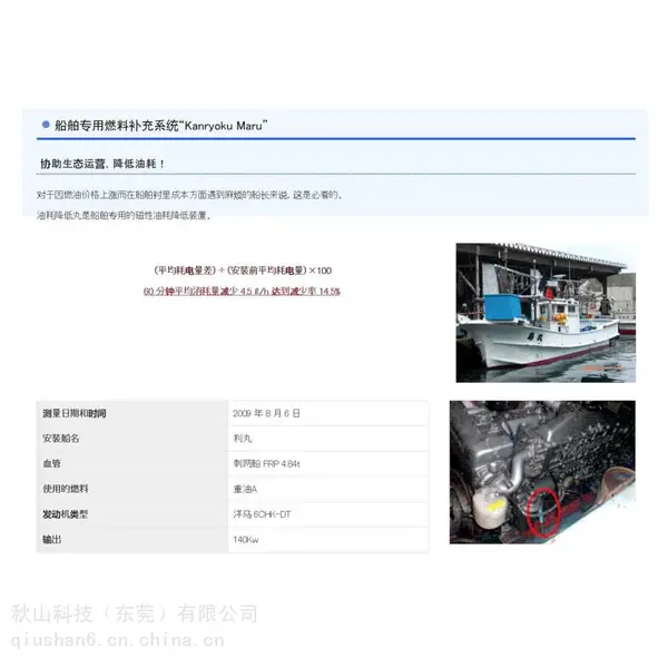 日本NT 积碳减少船用燃油辅助装置 油耗降低圈(船舶用)NS-20