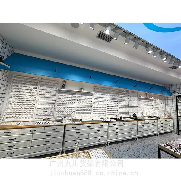 调色师面膜亚克力货架美容院柜子产品展柜彩妆展示架化妆品展示柜