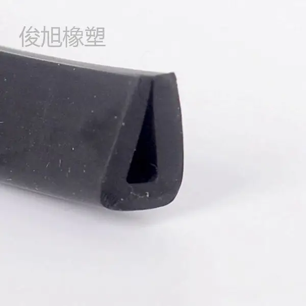 筛网U型包边胶条 矿山筛网橡胶条 耐老化筛网胶条 防尘防撞橡胶u型条