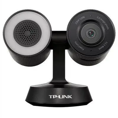 TP-LINK TL-IPC43T 柔光全彩 300万云台无线网络摄像机