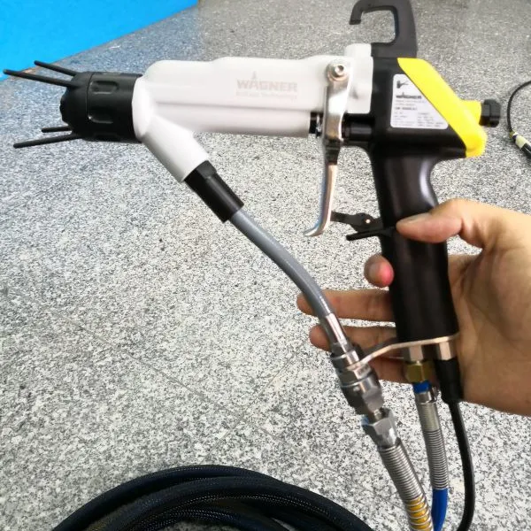 德国瓦格纳尔一级代理 AquaCoat aircoat 水性漆手动静电喷枪 手动静电喷涂系统