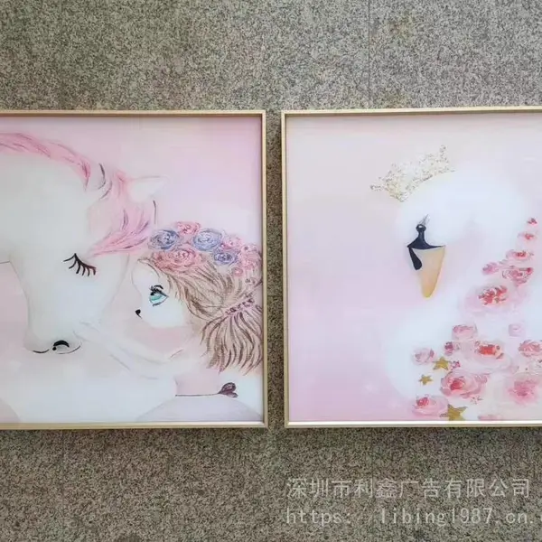 深圳海报相纸相框喷绘制作 ,高清画面,个性定制相纸写真画