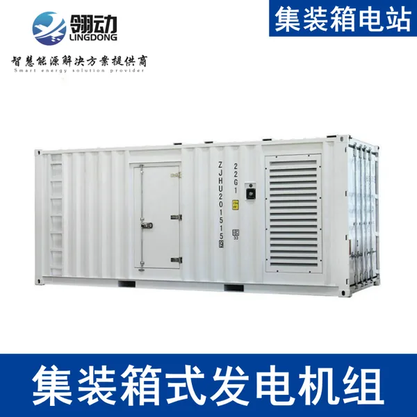 大功率发电电站 20尺/40尺集装箱柜式发电机组 海运防尘防雨箱